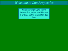 Tablet Screenshot of luxproperties.com